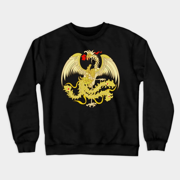 Phoenix Crewneck Sweatshirt by cutequokka